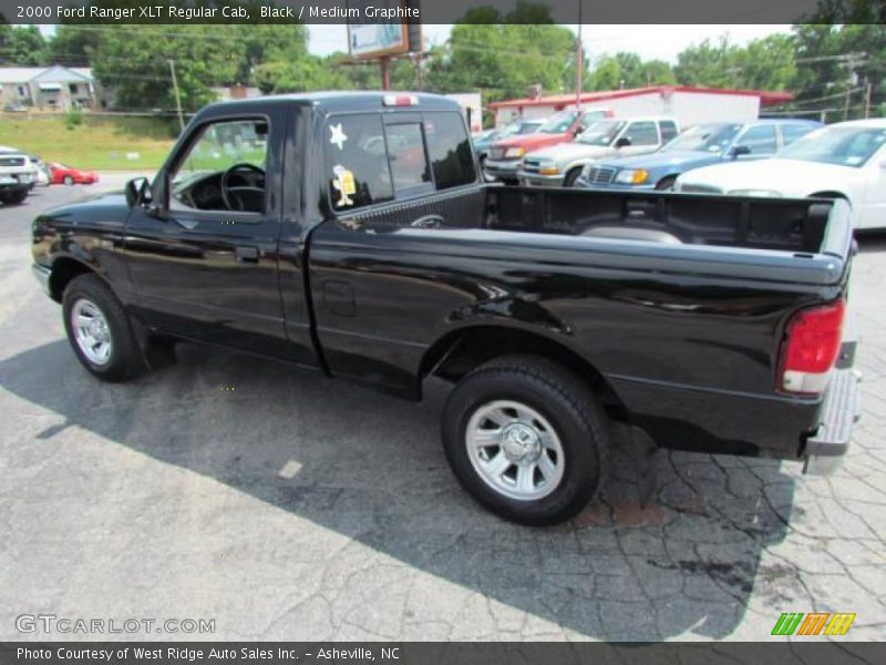 Black / Medium Graphite 2000 Ford Ranger XLT Regular Cab