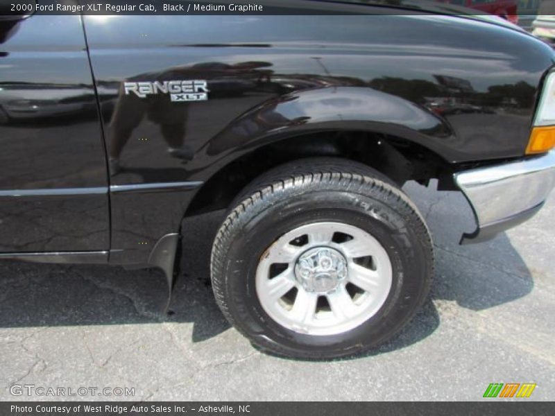 Black / Medium Graphite 2000 Ford Ranger XLT Regular Cab