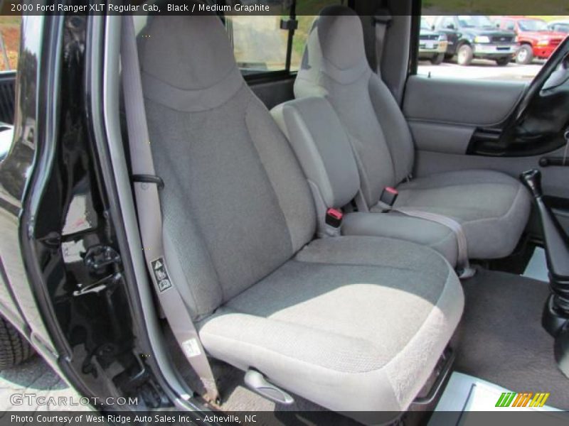 Black / Medium Graphite 2000 Ford Ranger XLT Regular Cab