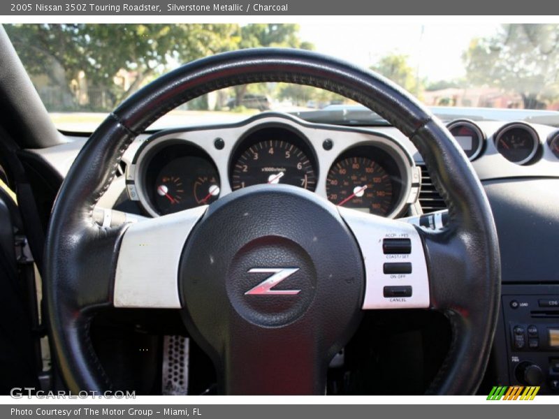 Silverstone Metallic / Charcoal 2005 Nissan 350Z Touring Roadster