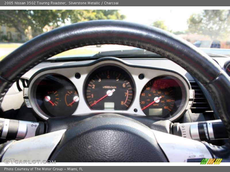 Silverstone Metallic / Charcoal 2005 Nissan 350Z Touring Roadster