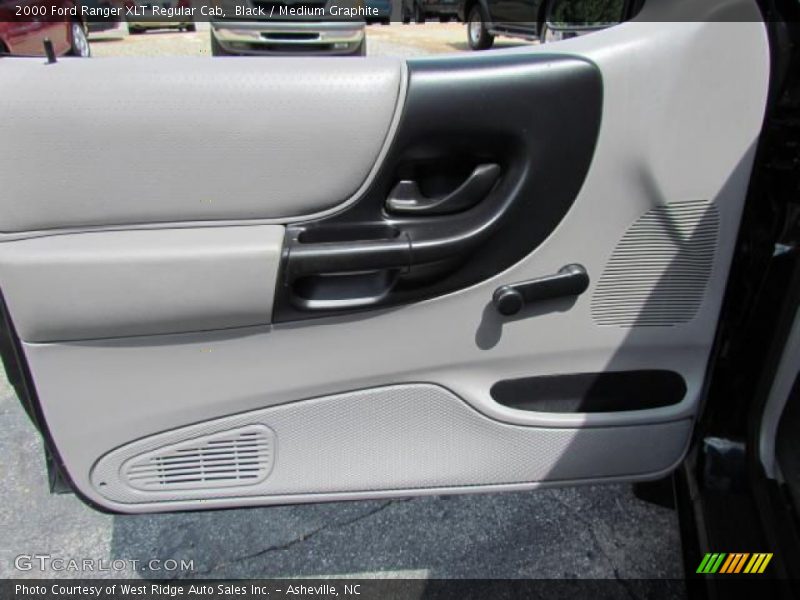 Black / Medium Graphite 2000 Ford Ranger XLT Regular Cab
