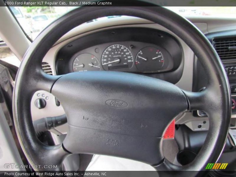 Black / Medium Graphite 2000 Ford Ranger XLT Regular Cab