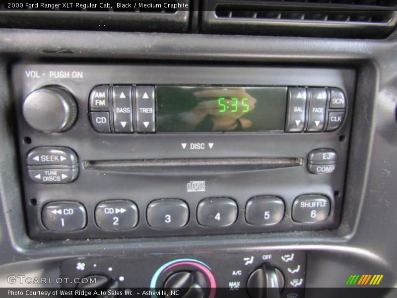 Audio System of 2000 Ranger XLT Regular Cab