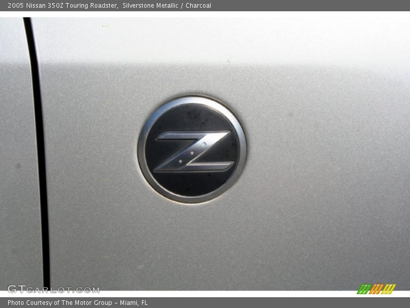 Silverstone Metallic / Charcoal 2005 Nissan 350Z Touring Roadster