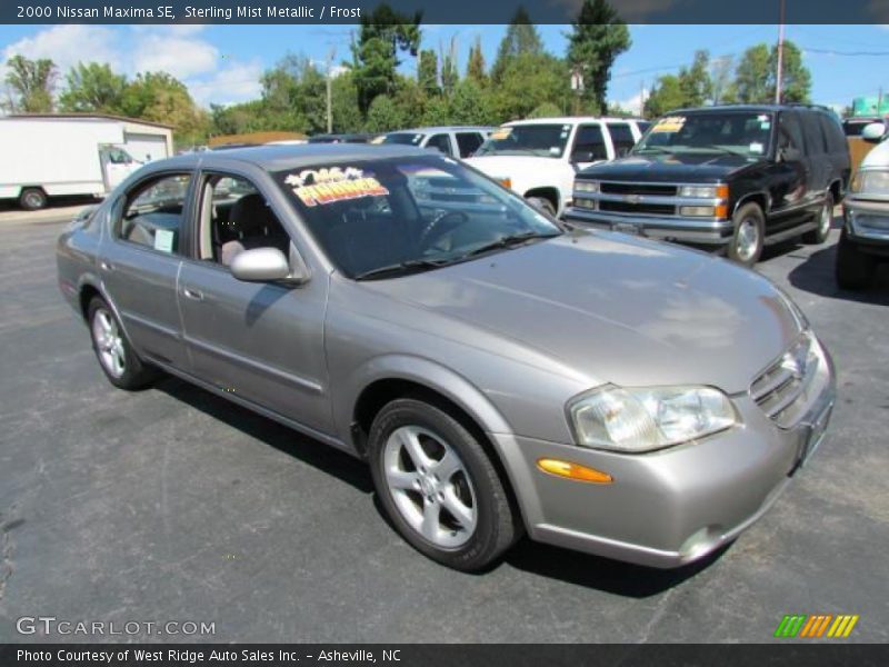 Sterling Mist Metallic / Frost 2000 Nissan Maxima SE