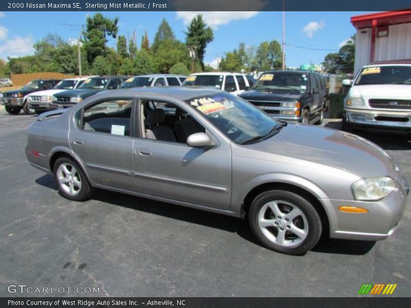 Sterling Mist Metallic / Frost 2000 Nissan Maxima SE