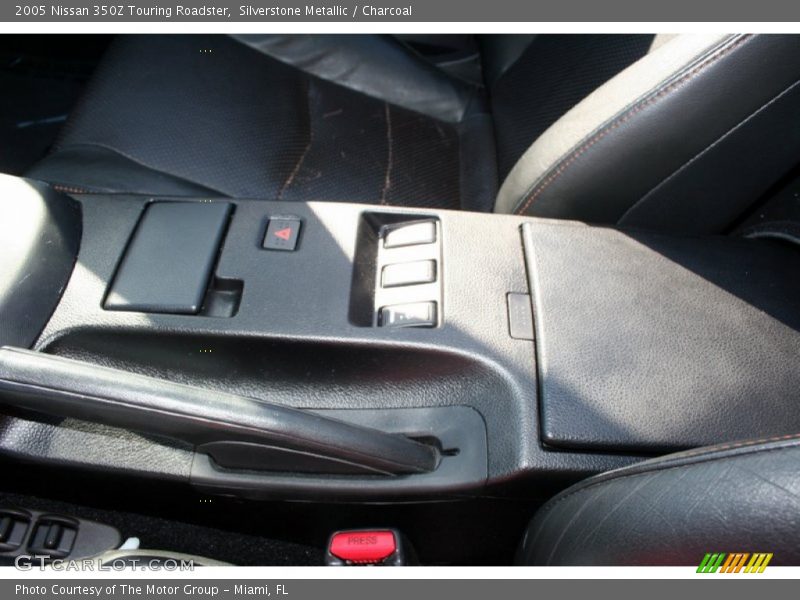 Silverstone Metallic / Charcoal 2005 Nissan 350Z Touring Roadster