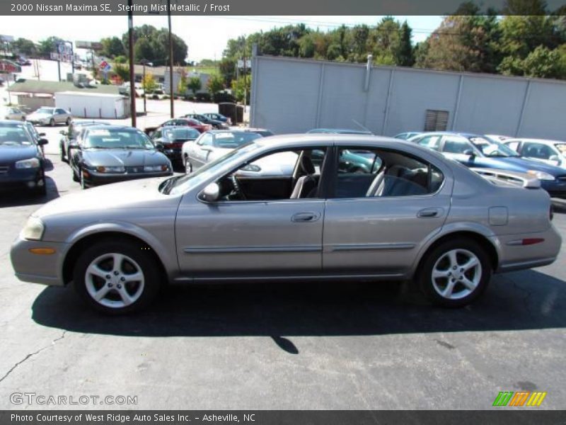 Sterling Mist Metallic / Frost 2000 Nissan Maxima SE