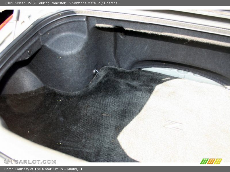 Silverstone Metallic / Charcoal 2005 Nissan 350Z Touring Roadster