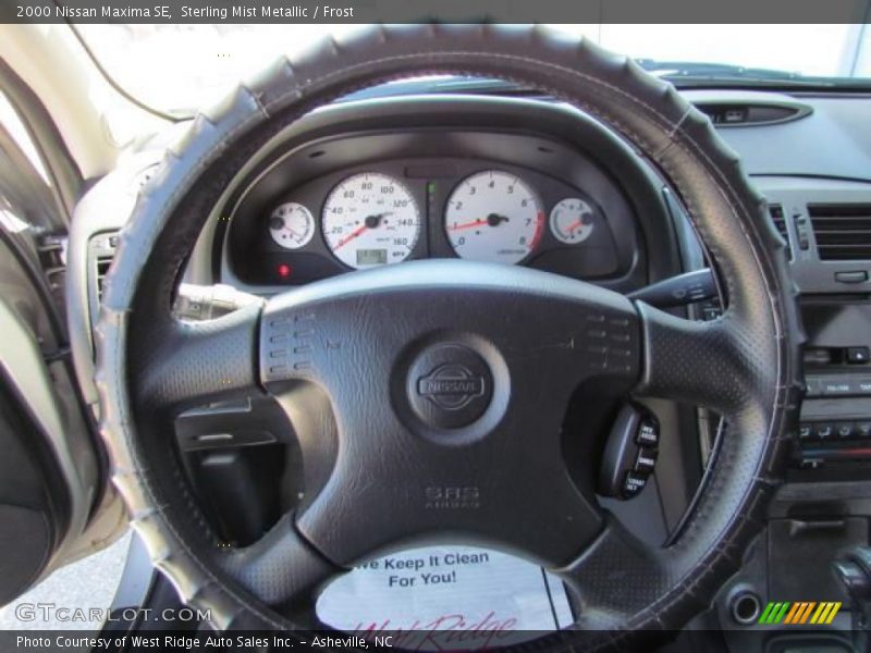 Sterling Mist Metallic / Frost 2000 Nissan Maxima SE