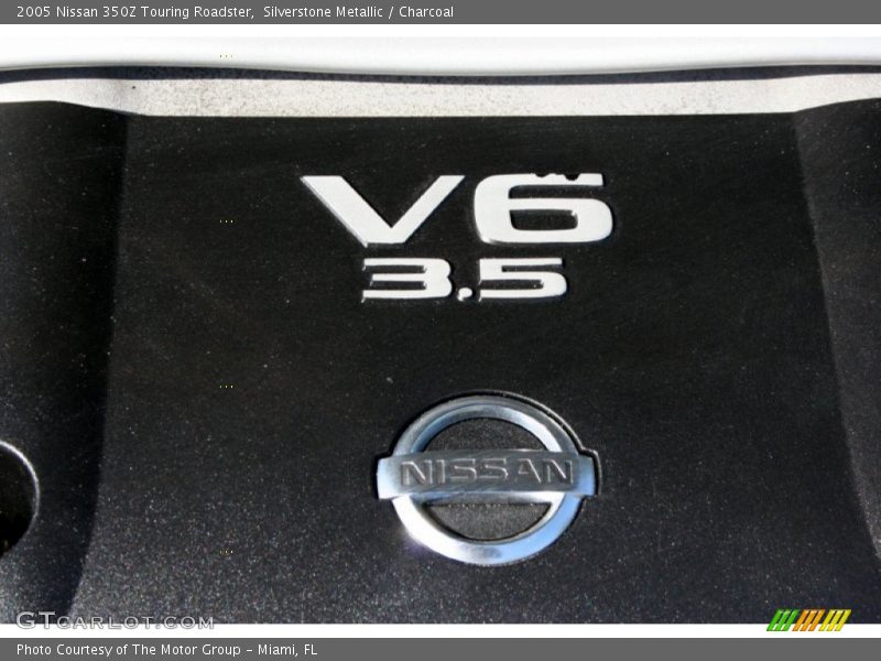 Silverstone Metallic / Charcoal 2005 Nissan 350Z Touring Roadster