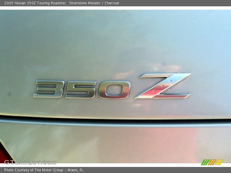 Silverstone Metallic / Charcoal 2005 Nissan 350Z Touring Roadster