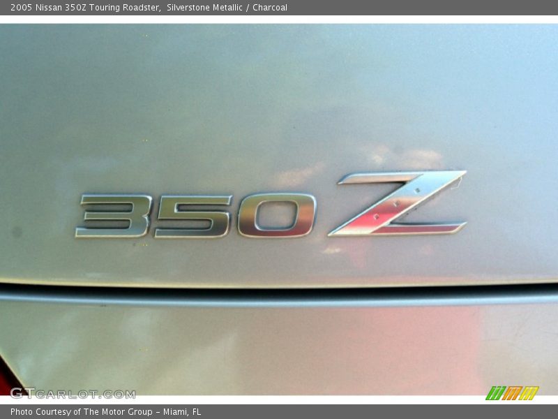 Silverstone Metallic / Charcoal 2005 Nissan 350Z Touring Roadster