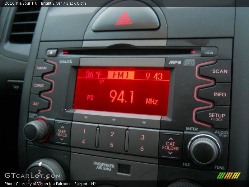 Audio System of 2010 Soul 1.6
