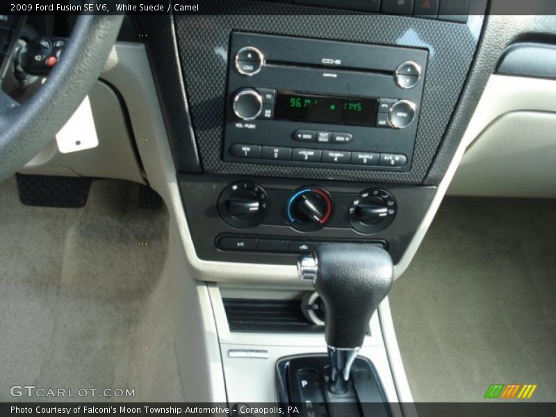White Suede / Camel 2009 Ford Fusion SE V6