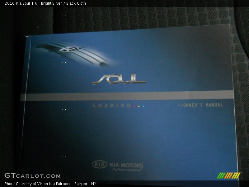 Bright Silver / Black Cloth 2010 Kia Soul 1.6