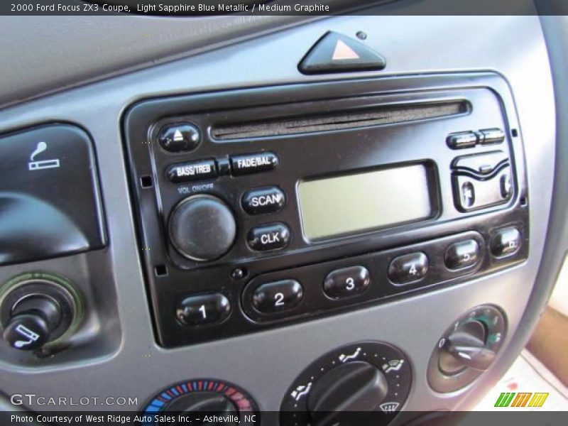 Audio System of 2000 Focus ZX3 Coupe