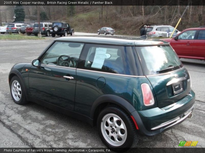 British Racing Green Metallic / Panther Black 2005 Mini Cooper Hardtop