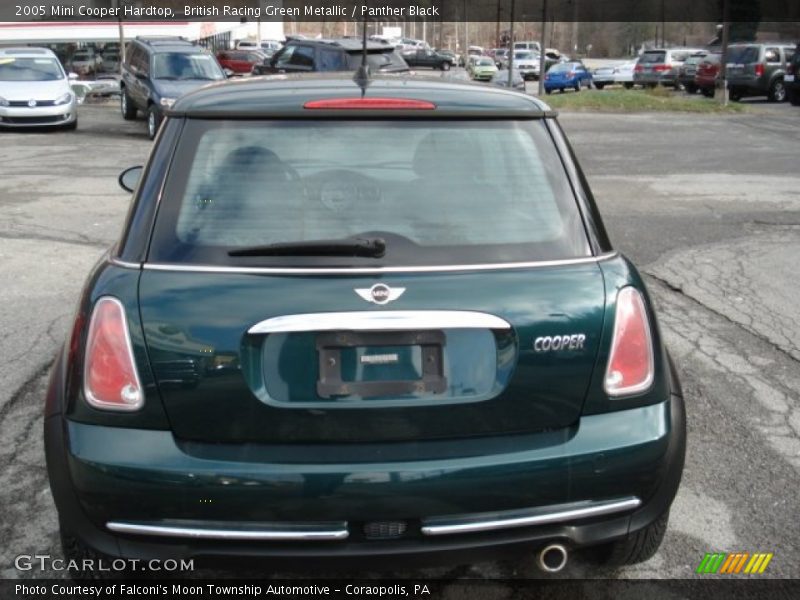 British Racing Green Metallic / Panther Black 2005 Mini Cooper Hardtop