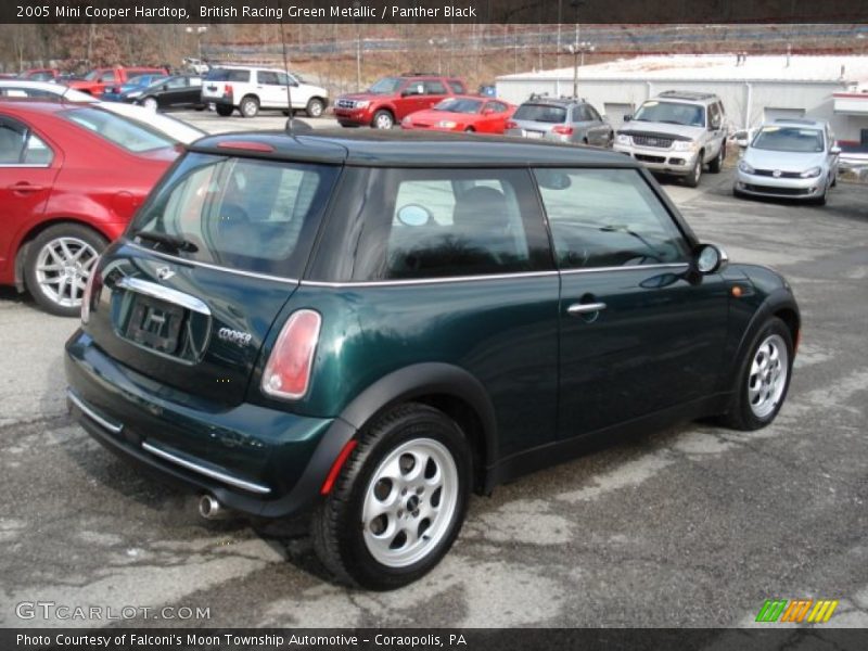 British Racing Green Metallic / Panther Black 2005 Mini Cooper Hardtop