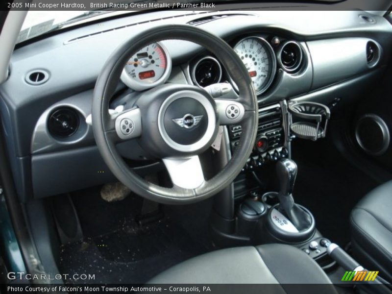 British Racing Green Metallic / Panther Black 2005 Mini Cooper Hardtop