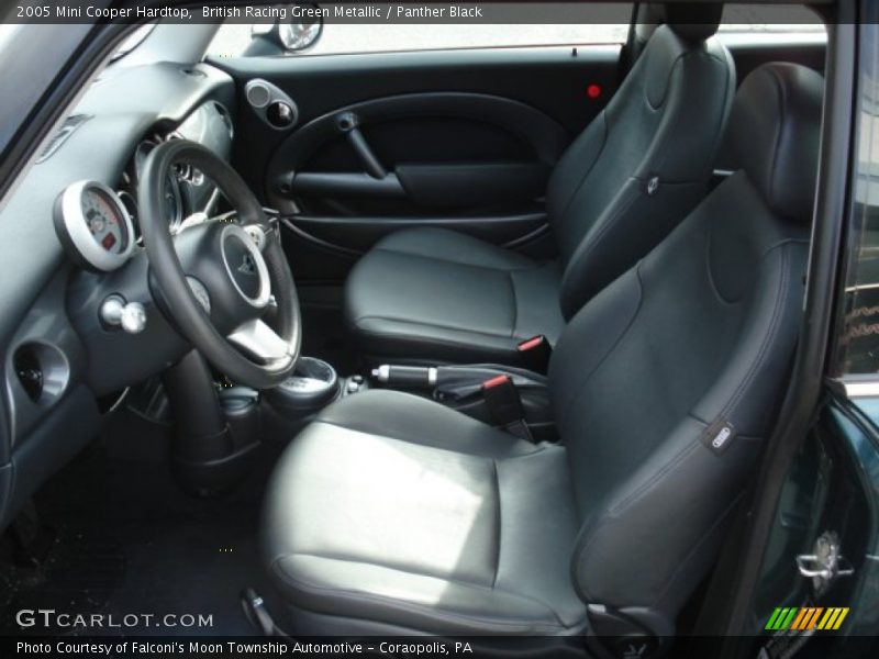 British Racing Green Metallic / Panther Black 2005 Mini Cooper Hardtop