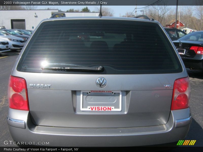 Silverstone Grey Metallic / Grey 2003 Volkswagen Passat GLX Wagon