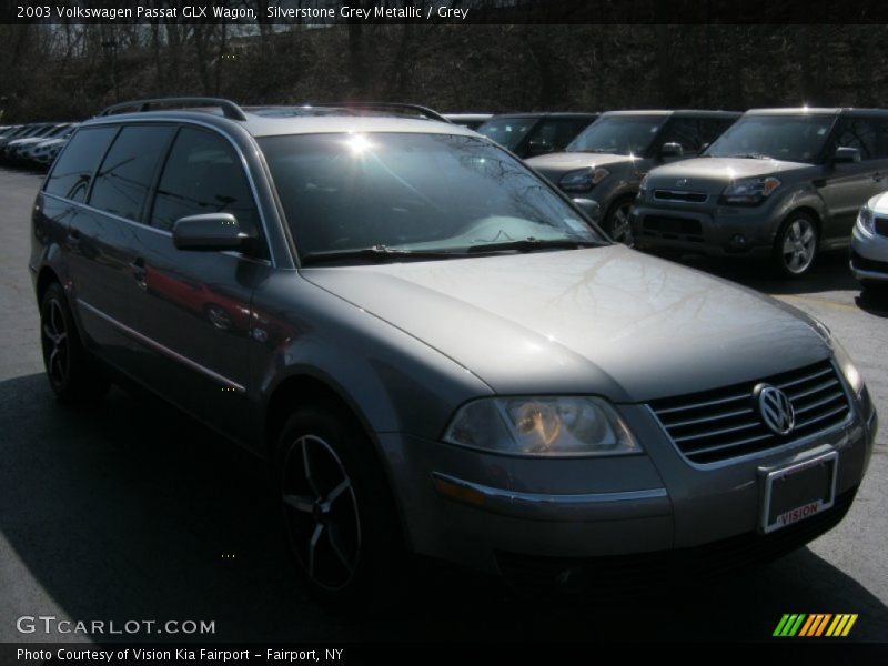 Silverstone Grey Metallic / Grey 2003 Volkswagen Passat GLX Wagon