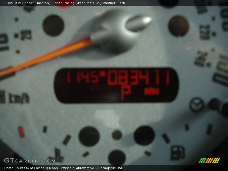 British Racing Green Metallic / Panther Black 2005 Mini Cooper Hardtop