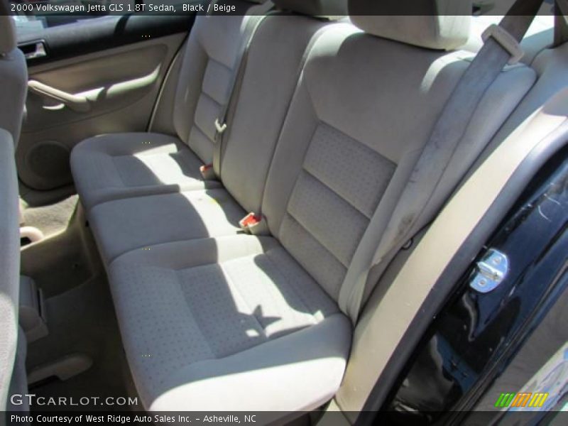 Black / Beige 2000 Volkswagen Jetta GLS 1.8T Sedan