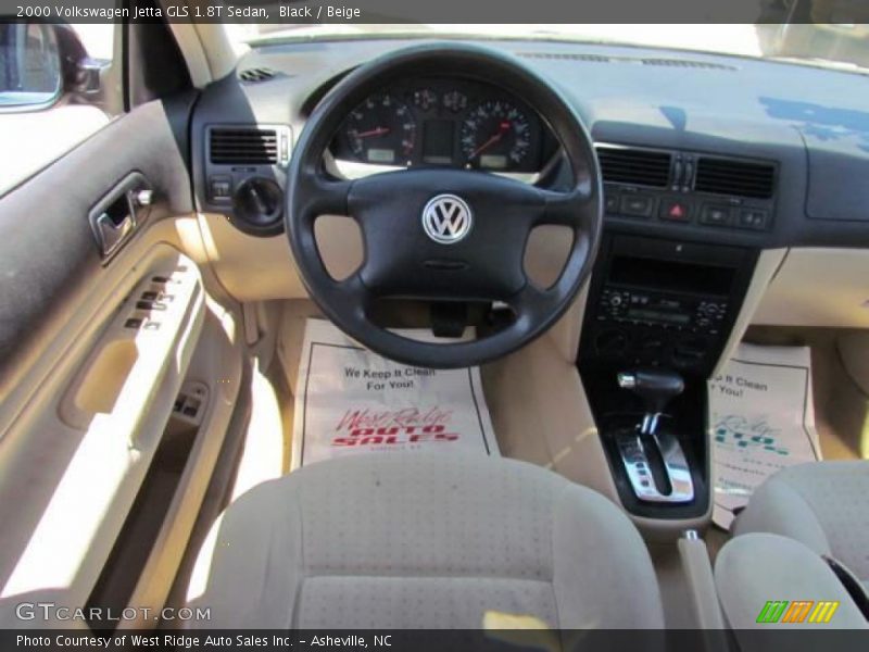Black / Beige 2000 Volkswagen Jetta GLS 1.8T Sedan