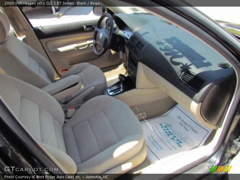 Black / Beige 2000 Volkswagen Jetta GLS 1.8T Sedan