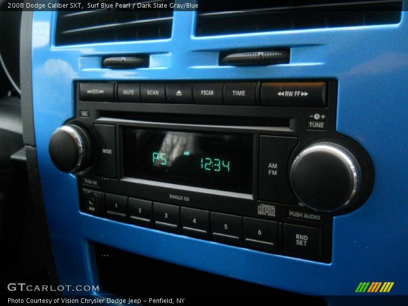 Surf Blue Pearl / Dark Slate Gray/Blue 2008 Dodge Caliber SXT