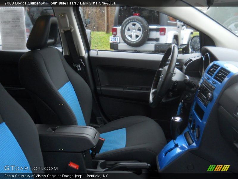 Surf Blue Pearl / Dark Slate Gray/Blue 2008 Dodge Caliber SXT