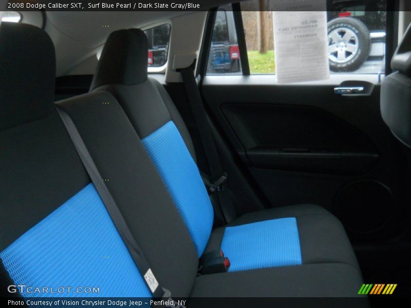 Surf Blue Pearl / Dark Slate Gray/Blue 2008 Dodge Caliber SXT