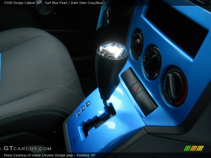 Surf Blue Pearl / Dark Slate Gray/Blue 2008 Dodge Caliber SXT