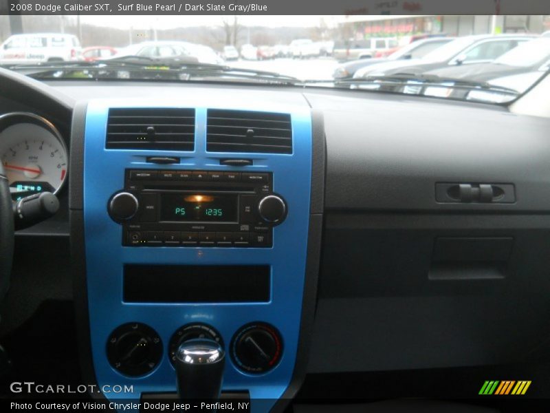 Surf Blue Pearl / Dark Slate Gray/Blue 2008 Dodge Caliber SXT