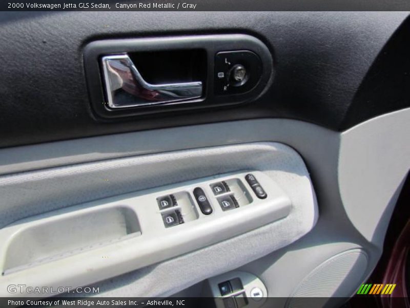 Canyon Red Metallic / Gray 2000 Volkswagen Jetta GLS Sedan