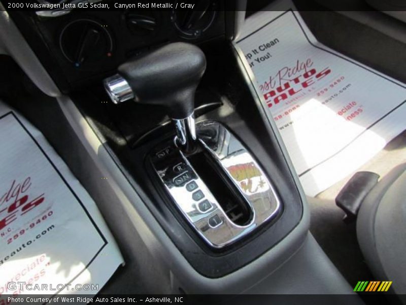 Canyon Red Metallic / Gray 2000 Volkswagen Jetta GLS Sedan