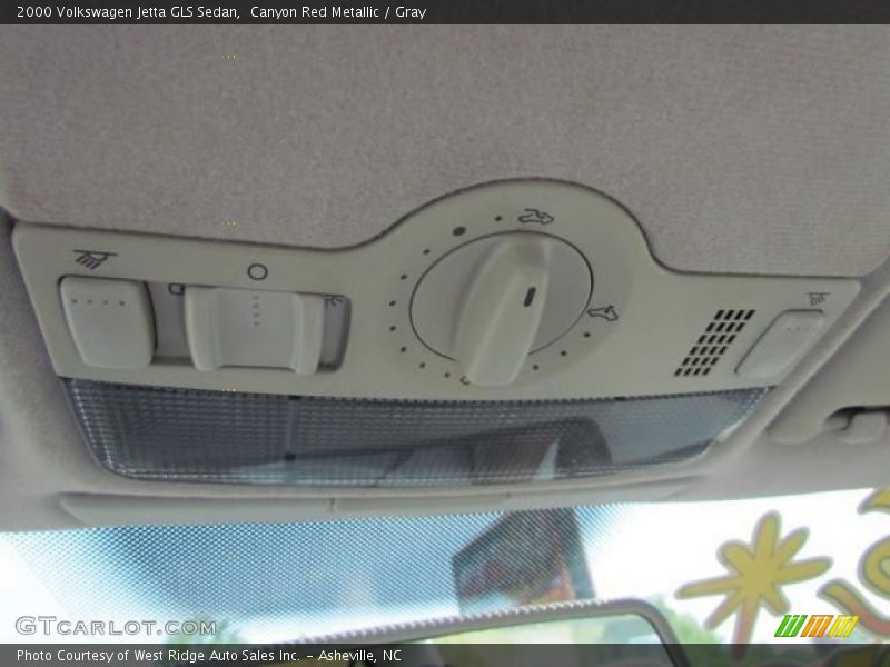 Canyon Red Metallic / Gray 2000 Volkswagen Jetta GLS Sedan