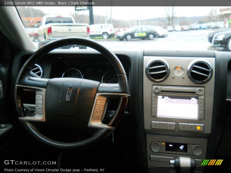 Black / Dark Charcoal 2008 Lincoln MKZ AWD Sedan