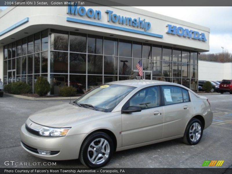 Golden Wheat / Tan 2004 Saturn ION 3 Sedan