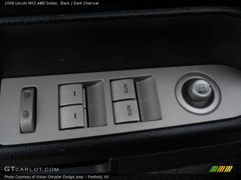 Black / Dark Charcoal 2008 Lincoln MKZ AWD Sedan