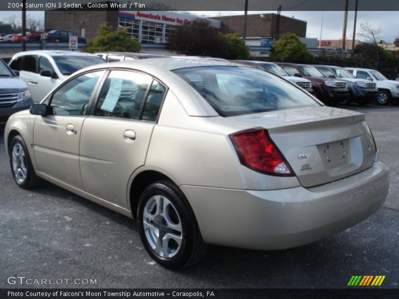 Golden Wheat / Tan 2004 Saturn ION 3 Sedan