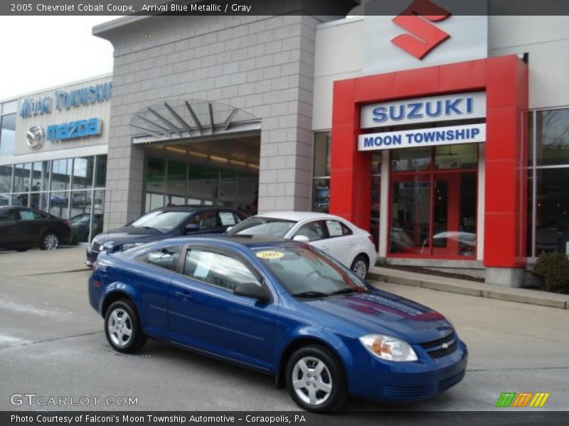 Arrival Blue Metallic / Gray 2005 Chevrolet Cobalt Coupe