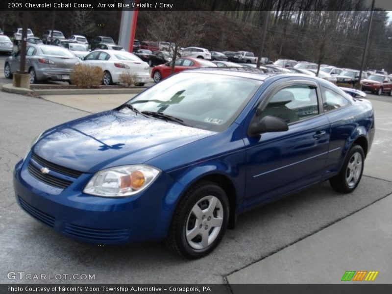 Arrival Blue Metallic / Gray 2005 Chevrolet Cobalt Coupe