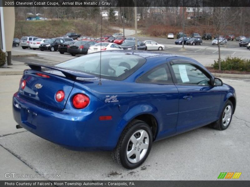 Arrival Blue Metallic / Gray 2005 Chevrolet Cobalt Coupe