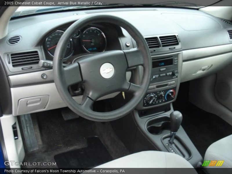 Arrival Blue Metallic / Gray 2005 Chevrolet Cobalt Coupe