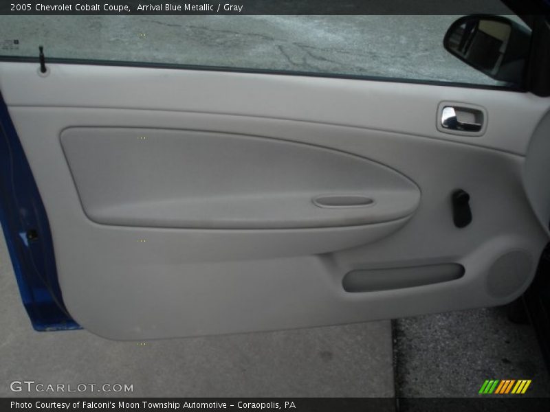 Arrival Blue Metallic / Gray 2005 Chevrolet Cobalt Coupe